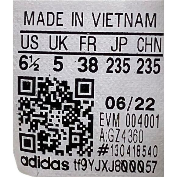 Adidas Womens Ozelia Running Shoes Multicolor GZ4360 Stripe Lace Up 6.5M New - Picture 9 of 12